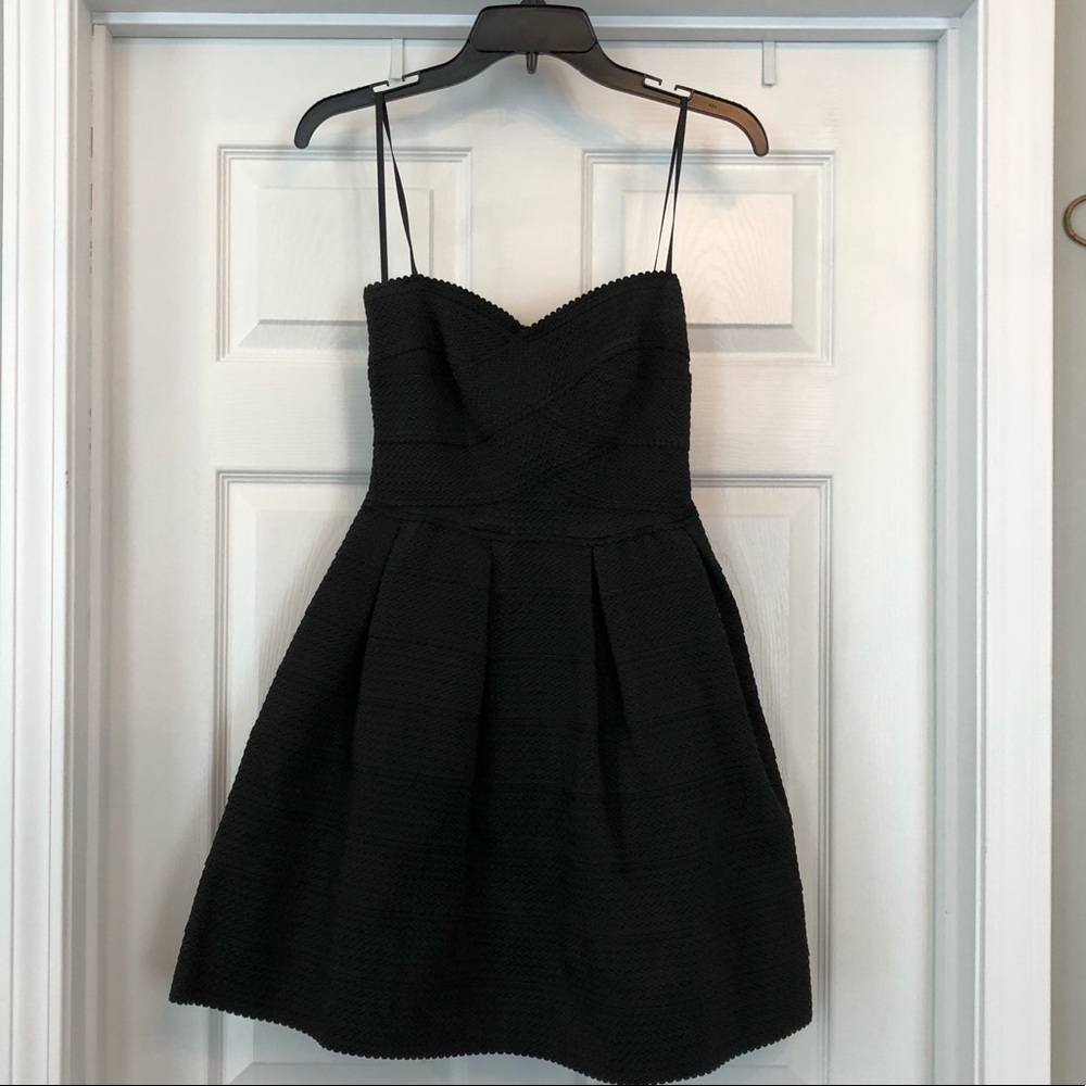 Black Strapless B.Darling 7/8 semi-formal dress